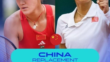 郑钦文退出深圳比利简金杯，王曦雨替补出战